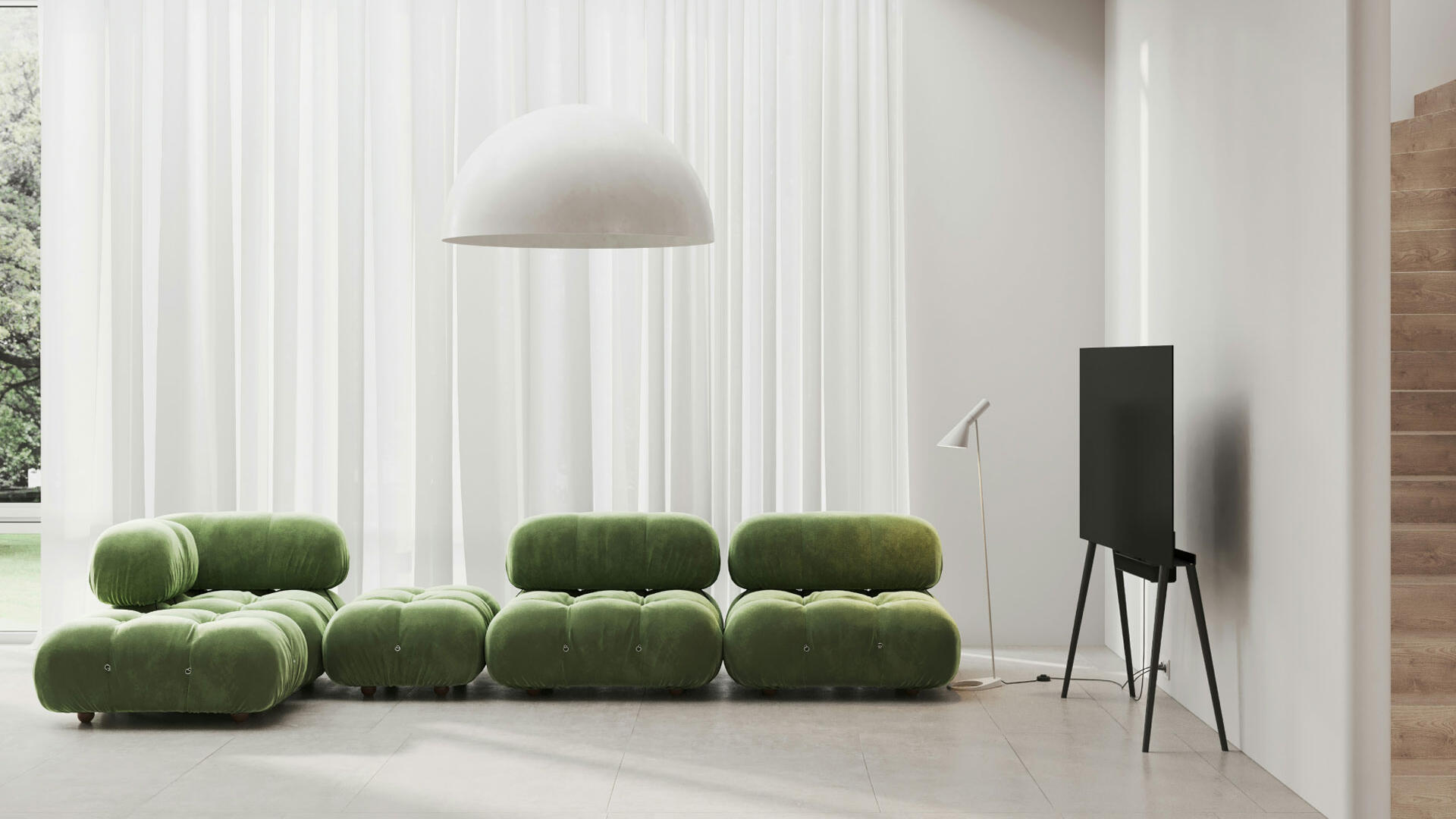 Ausschnitt eines goldenen verziertenEinrichtungselement im Rokoko-Stil